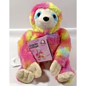 HealthTouch Huggable Massager Rainbow Sloth Vibrating Plush Toy - MQ